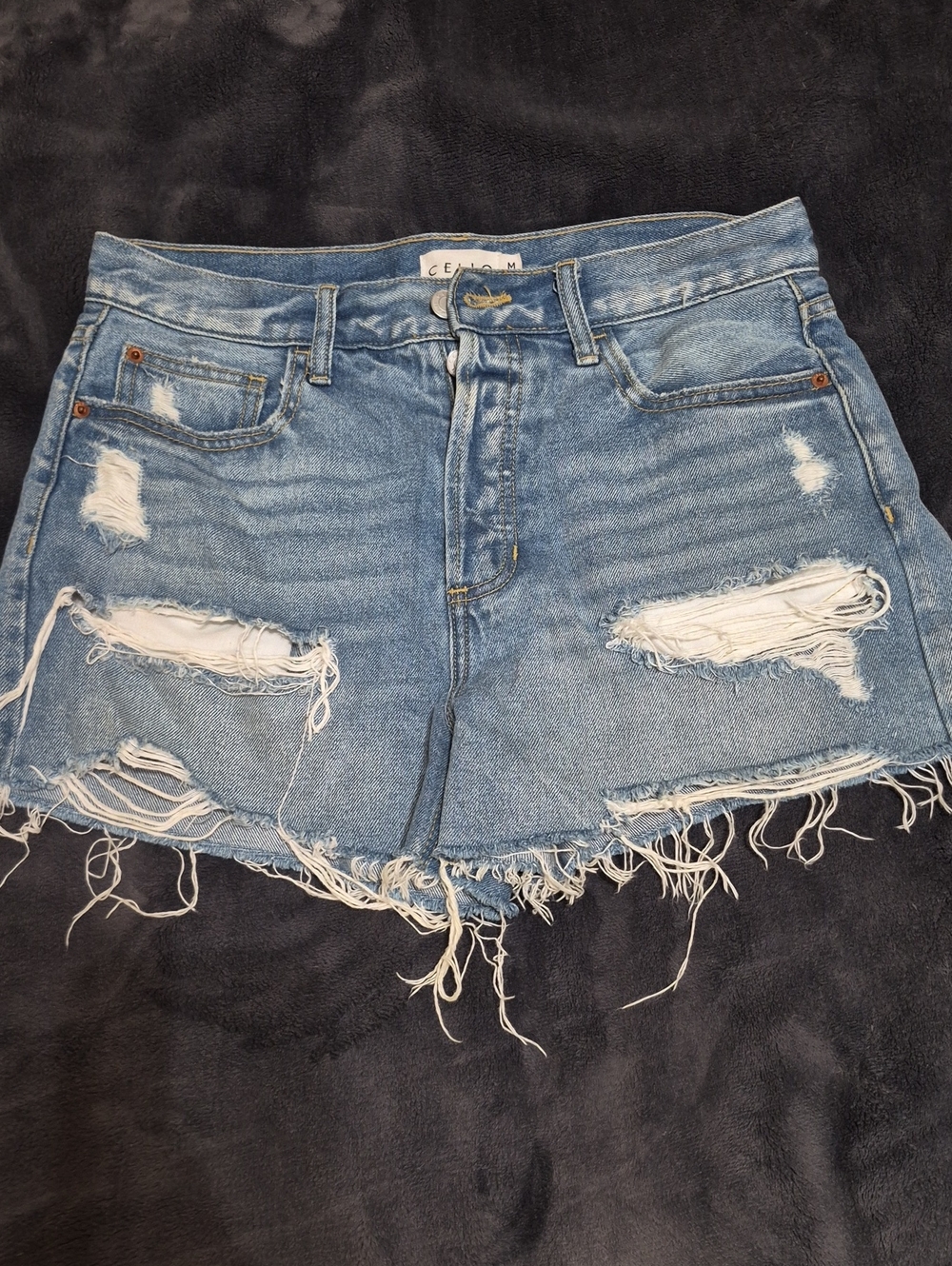 Cello Cut Off Jean Shorts